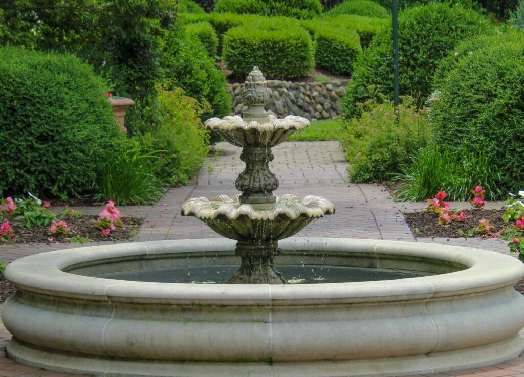 Lawn maintenance services for residential garden landscaping
